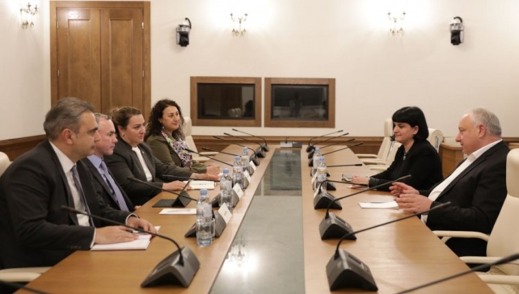 პაატა კვიჟინაძე საერთაშორისო სავალუტო ფონდის მისიის ხელმძღვანელს შეხვდა