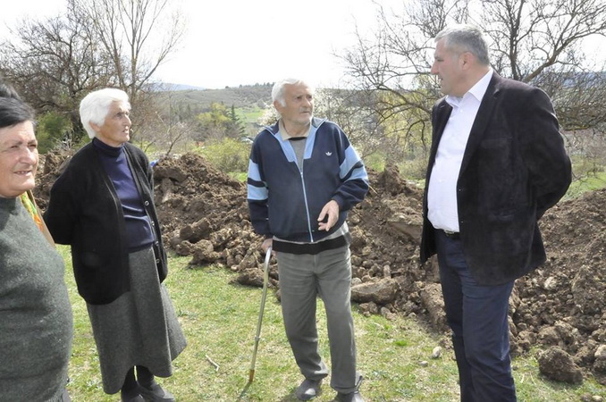 დუშეთის მუნიციპალიტეტის გამგებელმა მიმდინარე სამუშაოები დაათვალიერა