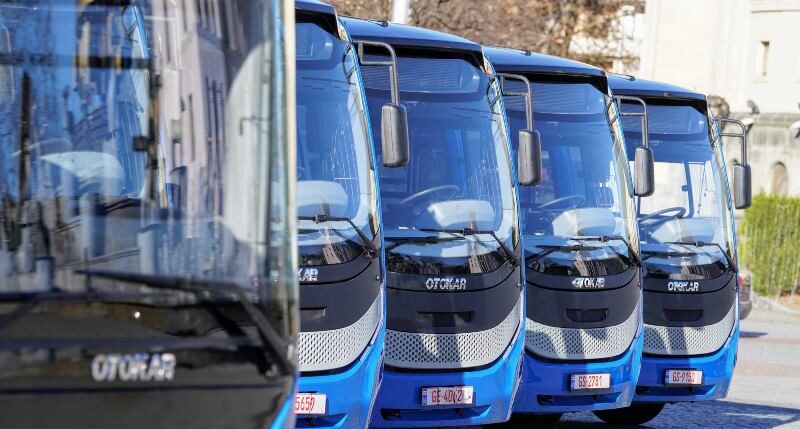 EURO 5-ის  თანამედროვე სტანდარტების ავტობუსიდან   36 ავტობუსი ქუთაისს უკვე გადაეცა