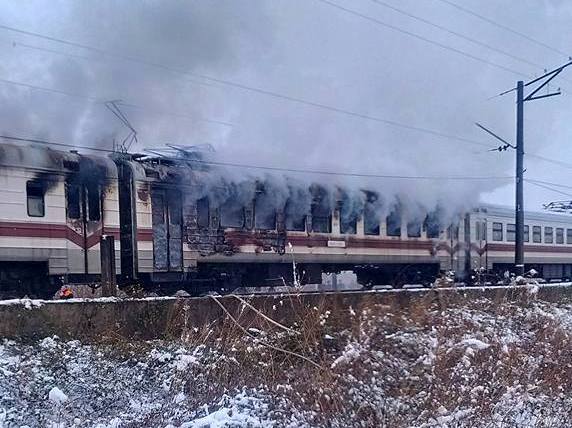 ბათუმი-ქუთაისის სამგზავრო მატარებელს ცეცხლი გაუჩნდა
