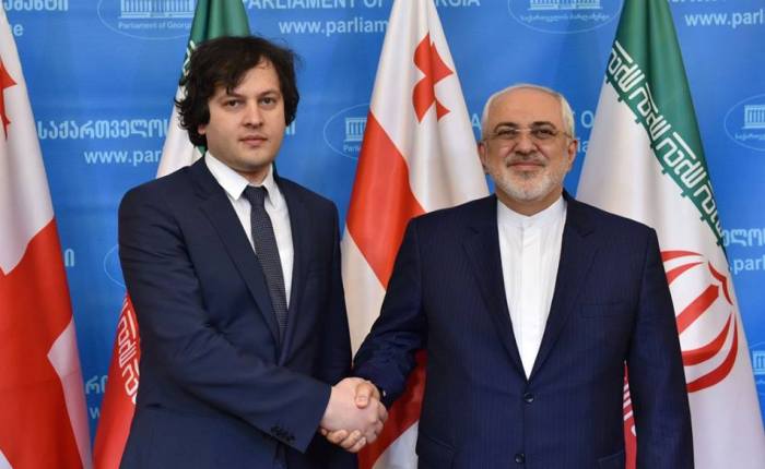 ირაკლი კობახიძე ირანის ისლამური რესპუბლიკის საგარეო საქმეთა მინისტრს  შეხვდა
