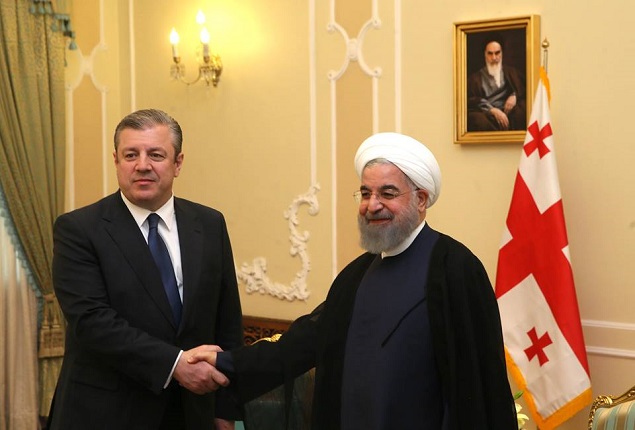 საქართველოს პრემიერ-მინისტრი ირანის პრეზიდენტს შეხვდა