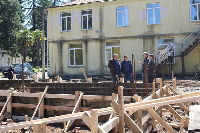 სოფელ ჩაისუბანში საბავშვო ბაღის მშენებლობა დაიწყო