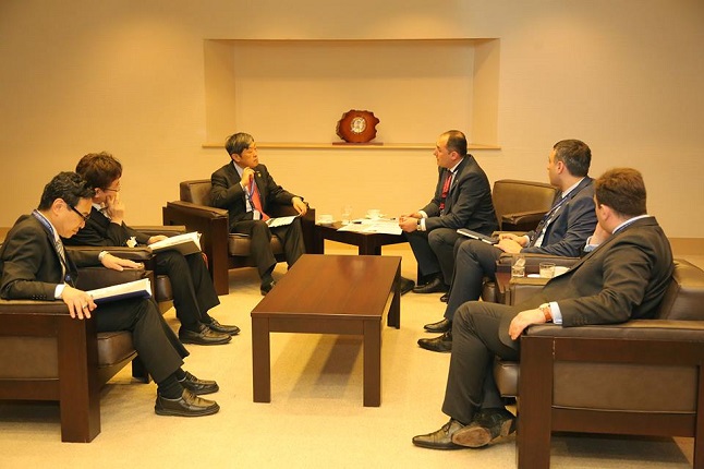 დიმიტრი ქუმსიშვილი იაპონიის საერთაშორისო თანამშრომლობის სააგენტოს  პრეზიდენტს შეხვდა