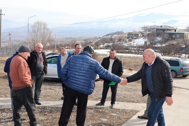 ადიგენის მუნიციპალიტეტში  მოსახლეობასთან შეხვედრები აქტიურად გრძელდება