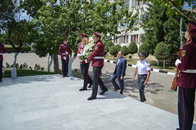 აგვისტოს ომში დაღუპული შსს-ს თანამშრომელების ხსოვნისადმი მიძღვნილი მემორიალი გაიხსნა