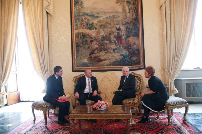 საქართველოსა და იტალიის პრეზიდენტებმა ორმხრივი ურთიერთობების და საერთაშორისო ფორმატებში მრავალმხრივი ურთიერთობების განვითარებაზე ისაუბრეს