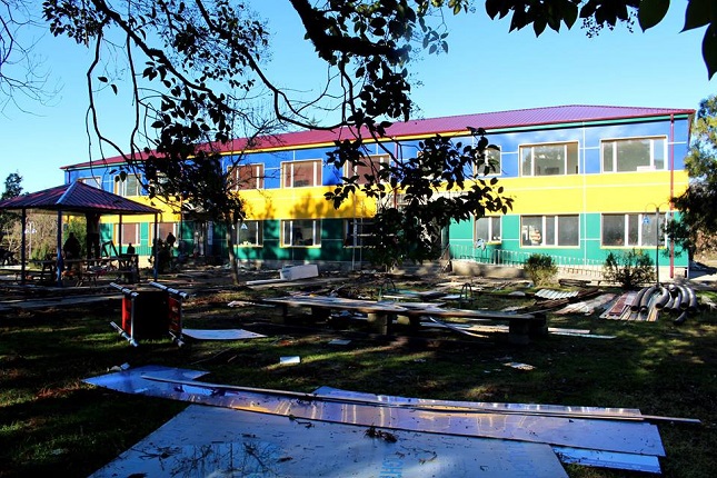 ოზურგეთში საბავშვო ბაღების მშენებლობა-რეაბილიტაცია აქტიურად გრძელდება