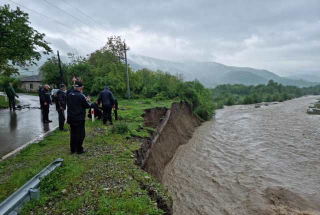 ძლიერმა წვიმამ ახმეტის მუნიციპალიტეტში მდინარეების ადიდება გამოიწვია