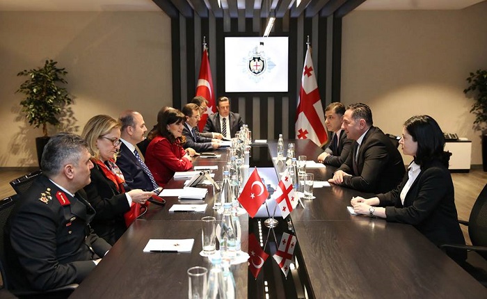 სუს-ის უფროსი თურქეთის რესპუბლიკის შინაგან საქმეთა მინისტრს შეხვდა