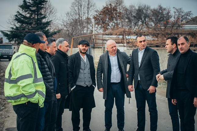 სოფელ მუხრანში წყალმომარაგების სამუშაოები აქტიურად მიმდინარეობს