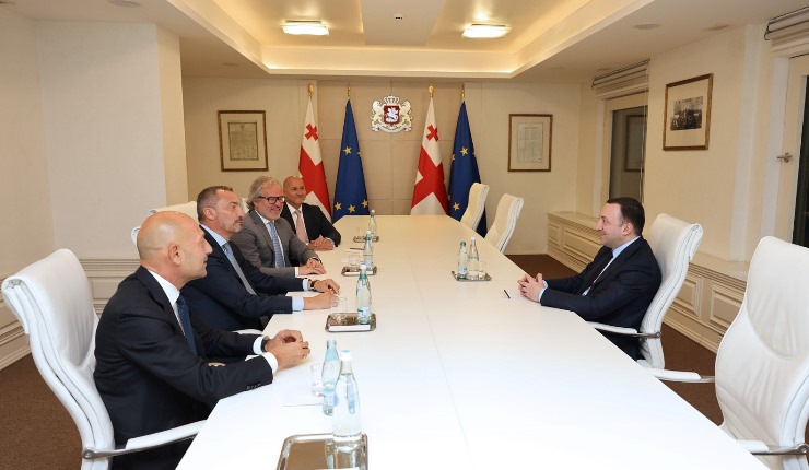 პრემიერ-მინისტრი კომპანია Veolia group-ის ცენტრალური და აღმოსავლეთ ევროპის აღმასრულებელ ვიცე-პრეზიდენტს შეხვდა