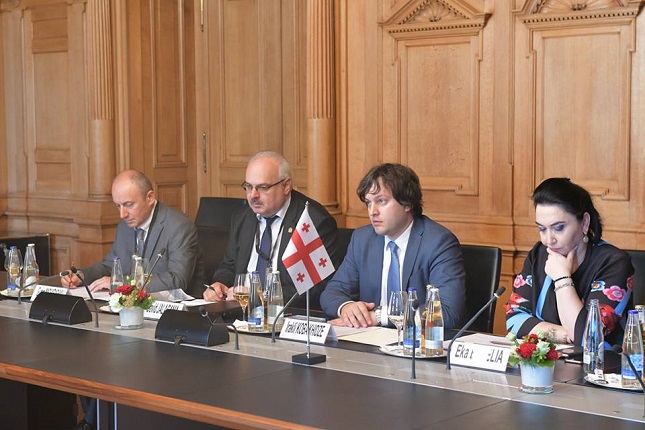 ირაკლი კობახიძე შვეიცარიის კონფედერაციის ეროვნული საბჭოს თავმჯდომარეს შეხვდა