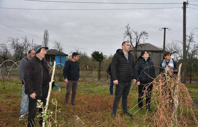 ლანჩხუთში სტიქიის სალიკვიდაციო სამუშაოები მიმდინარეობს