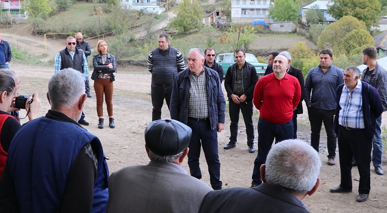 შოთა რეხვიაშვილი, სოფელ კაკლიანის, კიზილქილისას, ორმაშენისა და ბაღჩალარის მოსახლეობას შეხვდა