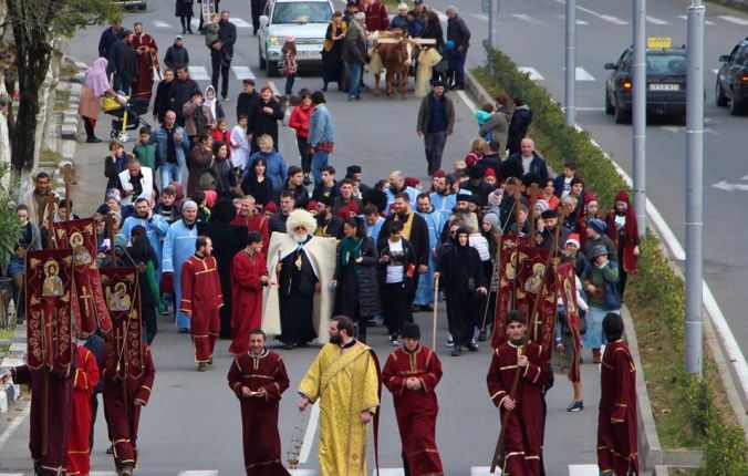 შობის დღესასწაულზე ოზურგეთში ტრადიციული „ალილო“ გაიმართა